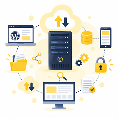 Servicio de hosting web